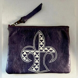 kitson by tammilyn | Fleur-de-lis mini-bag.